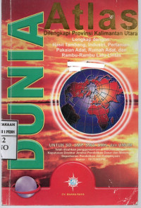 Image of Atlas Dunia dilengkapi Provinsi Kalimantan Utara