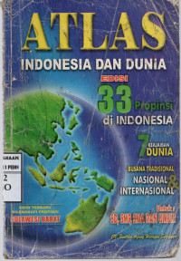 Image of Atlas Indonesia dan Dunia dilengkapi Propinsi Sulawesi Barat
