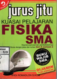 Image of Jurus Jitu kuasai Pelajaran Fisika SMA