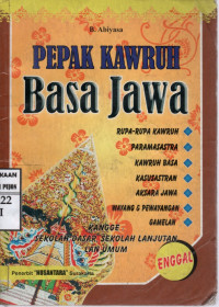 Image of Pepak Kawruh Basa Jawa